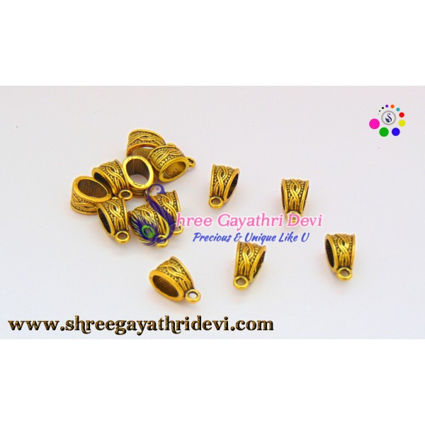 ANTIQUE CHARMS - GOLD - SGCH03 - 15MM