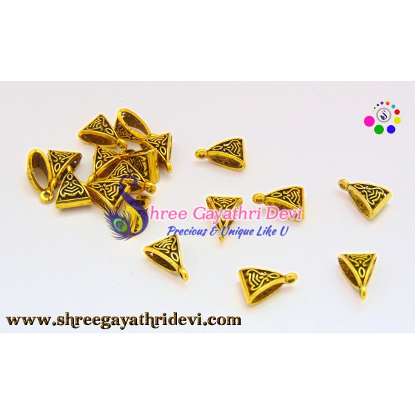 ANTIQUE CHARMS - GOLD - SGCH07 - 16MM