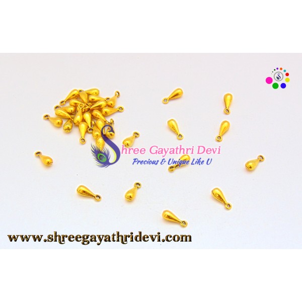 ANTIQUE CHARMS - GOLD - SGCH11 - 8MM