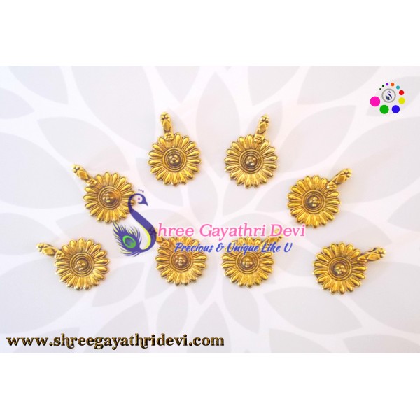 ANTIQUE CHARMS - GOLD - SGCH14 - 35MM