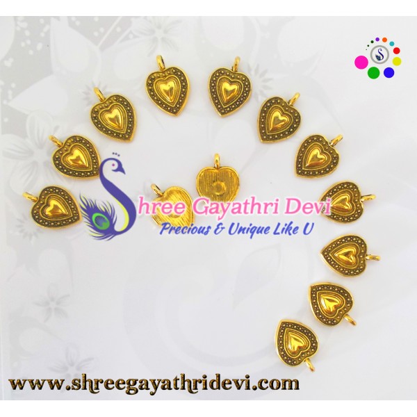 ANTIQUE CHARMS - GOLD - SGCH16 - 18MM