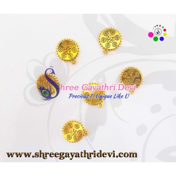 ANTIQUE CHARMS - GOLD - SGCH18 - 20MM