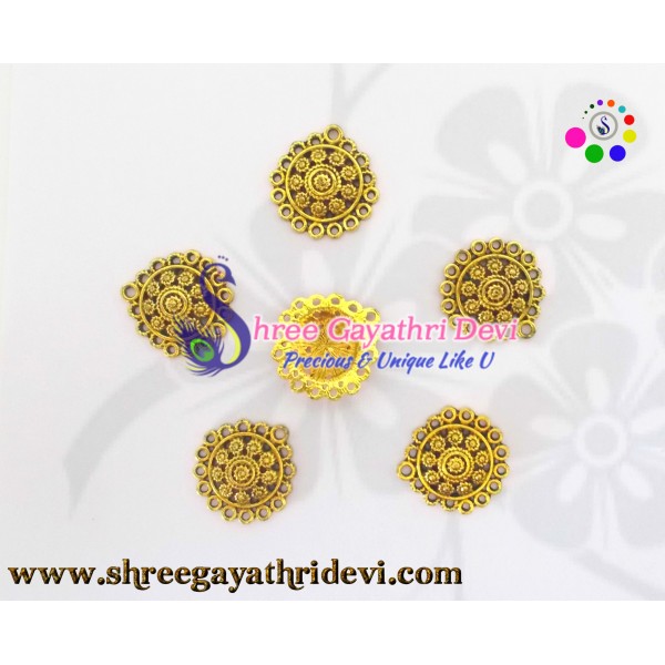 ANTIQUE CHARMS - GOLD - SGCH22 - 23MM