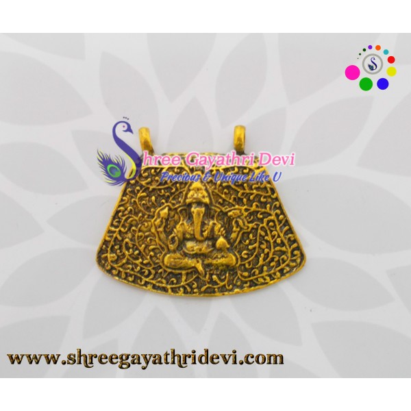 ANTIQUE GOLD PENDANT - 40*45MM - SGAP01