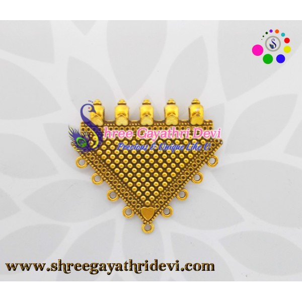 ANTIQUE GOLD PENDANT - 45*50 MM - SGAP04
