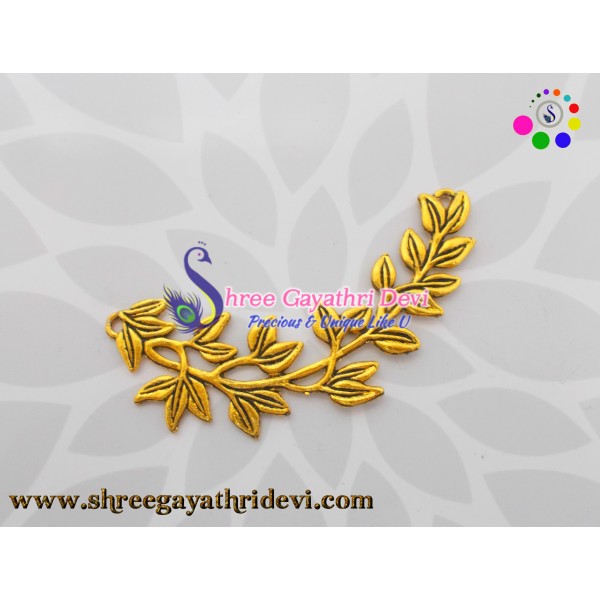ANTIQUE GOLD PENDANT - 85 MM - SGAP07