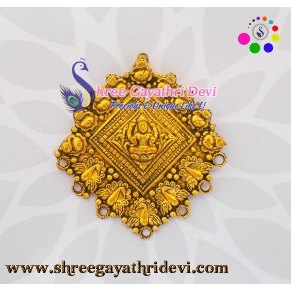 ANTIQUE GOLD PENDANT - 80*70 MM - SGAP12