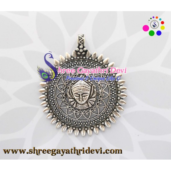 ANTIQUE SILVER PENDANT - 60*50MM - SGAP23