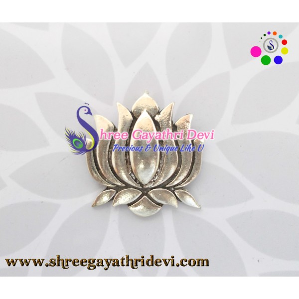 ANTIQUE SILVER PENDANT - 38 MM - SGAP38