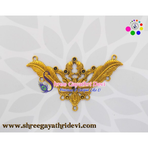 ANTIQUE GOLD PENDANT - 45*80 MM - SGAP49