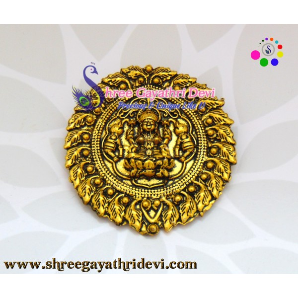ANTIQUE GOLD PENDANT - 58*35 MM - SGAP64