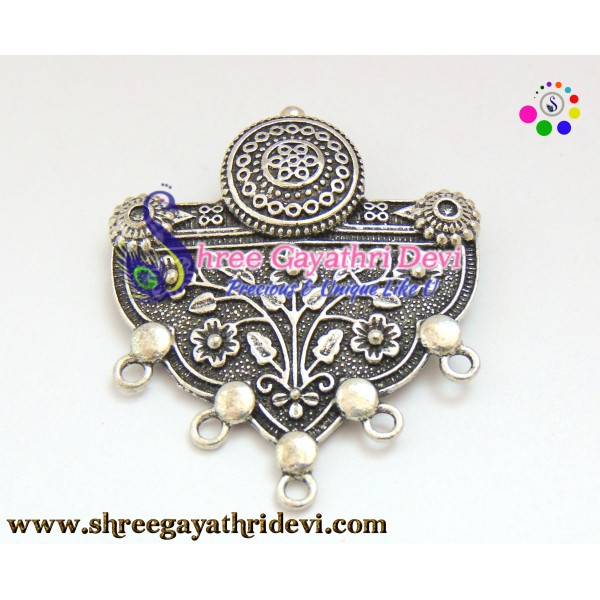 ANTIQUE SILVER PENDANT - 65*53 MM - SGAP87