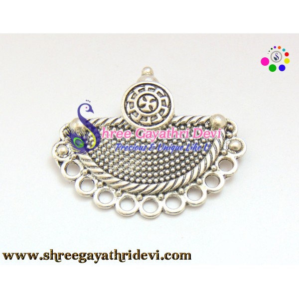 ANTIQUE SILVER PENDANT - 50*55 MM - SGAP96