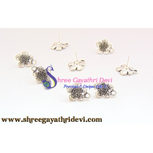 ANTIQUE SILVER STUDS- 18MM - SGAS44