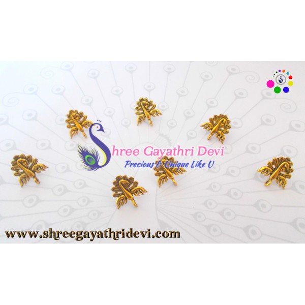 ANTIQUE GOLD STUDS - 22MM - SGAS64