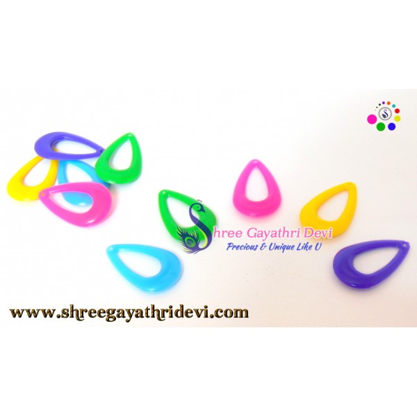 TEARDROP BASE - 3.8CM (5 Pairs)
