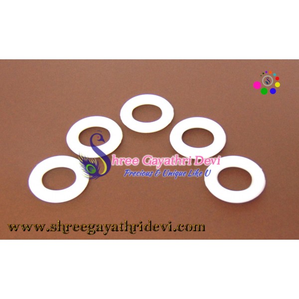 PLASTIC RING BASE - 4.0 CM(5 PCS)