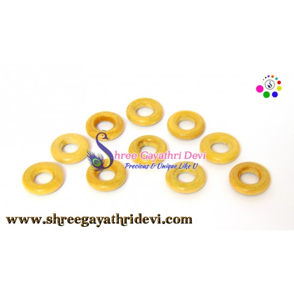WOODEN RING BASE - 2.5 CM(10 PCS)