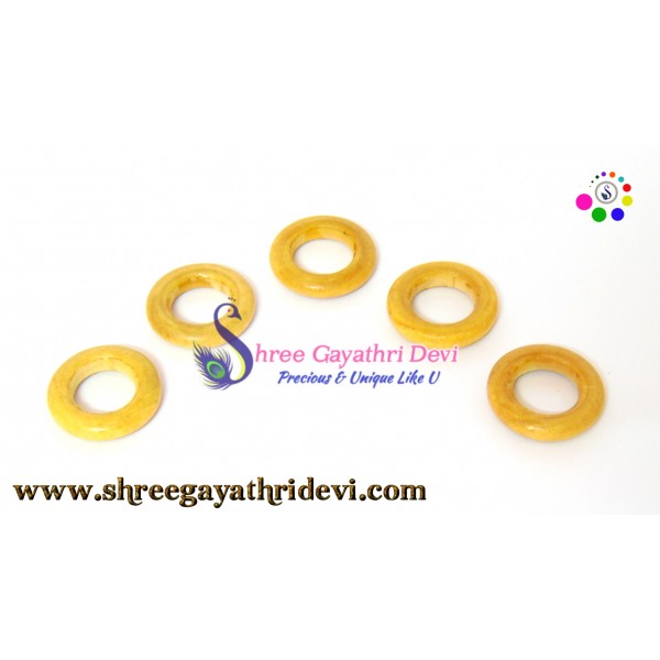 WOODEN RING BASE - 3.0 CM(5 PCS)