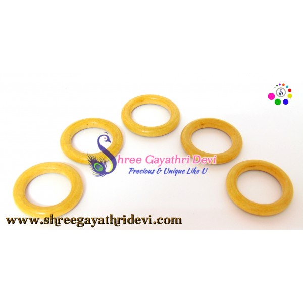 WOODEN RING BASE - 5.5 CM(5 PCS)
