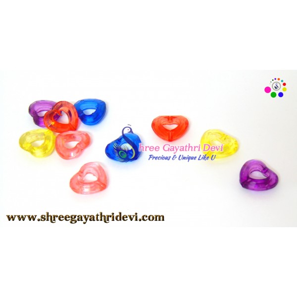 HEART BASE - 18 MM(5 PAIRS)