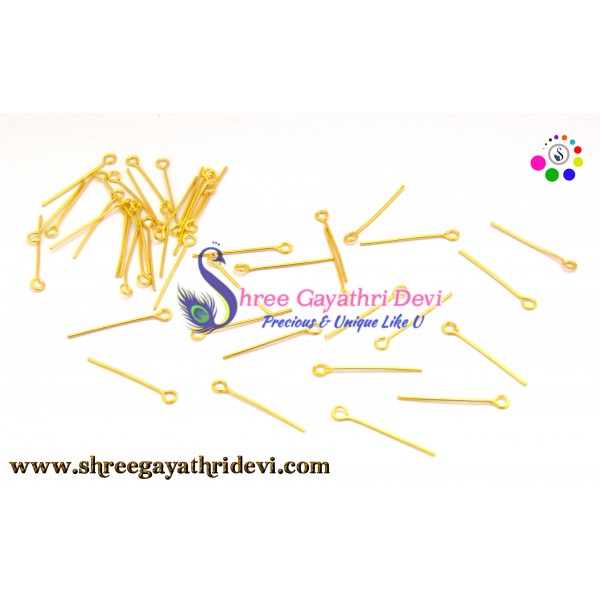 EYE PIN - GOLD - 2.5CM
