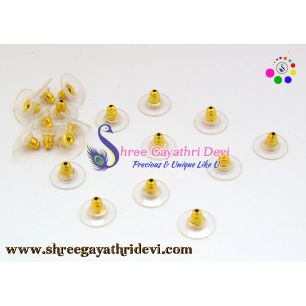 GOLD PLATED STOPPER - 12MM