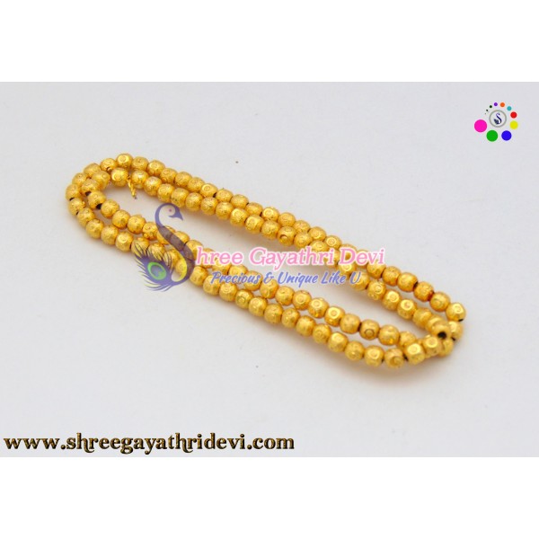 GOLD METAL BEADS - 4MM - SGGB41