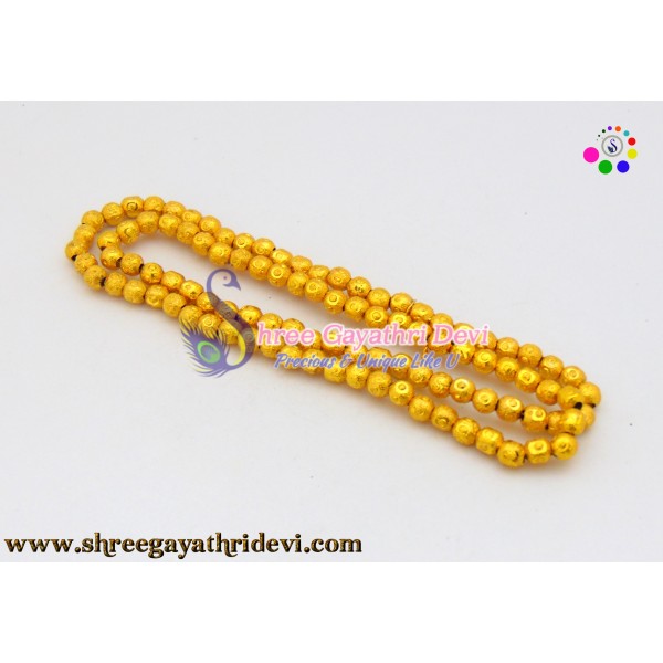 GOLD METAL BEADS - 5MM - SGGB42