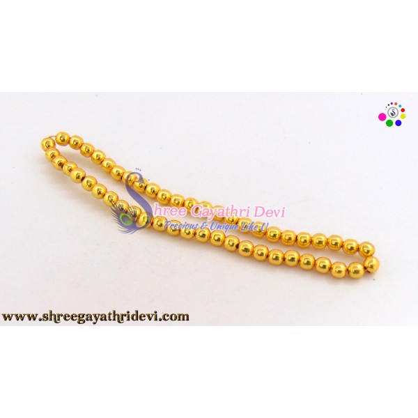 GOLD METAL BEADS - 5MM - SGGB53