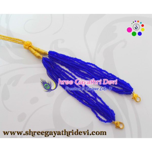 SEED BEAD DORI - ROYAL BLUE - 40 CM