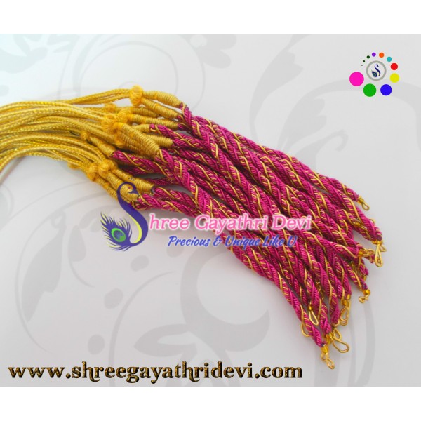 ZARDOSI DORI - DARK PINK - 40 CM