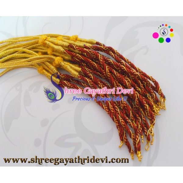 ZARDOSI DORI - MAROON - 40 CM