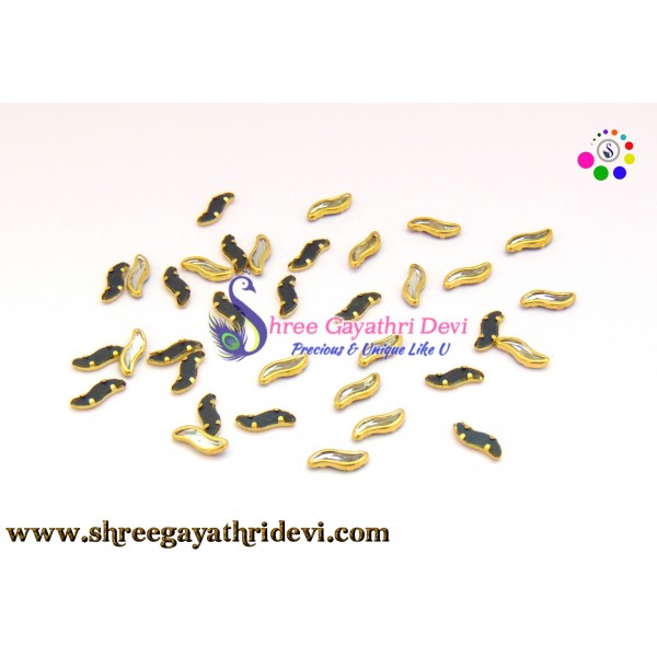 KUNDAN FRAMED STONES - SGCS10 - 10MM*4MM