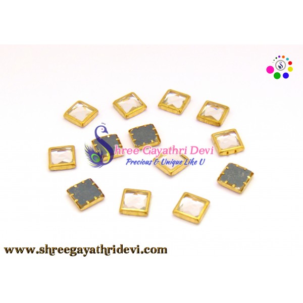 KUNDAN FRAMED STONES - SGCS15 - 12MM