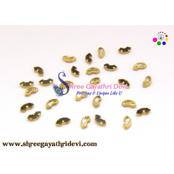KUNDAN FRAMED STONES - SGCS18 - 8MM*4MM