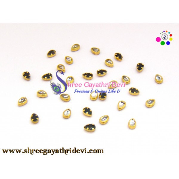KUNDAN FRAMED STONES - SGCS20 - 6MM*4MM