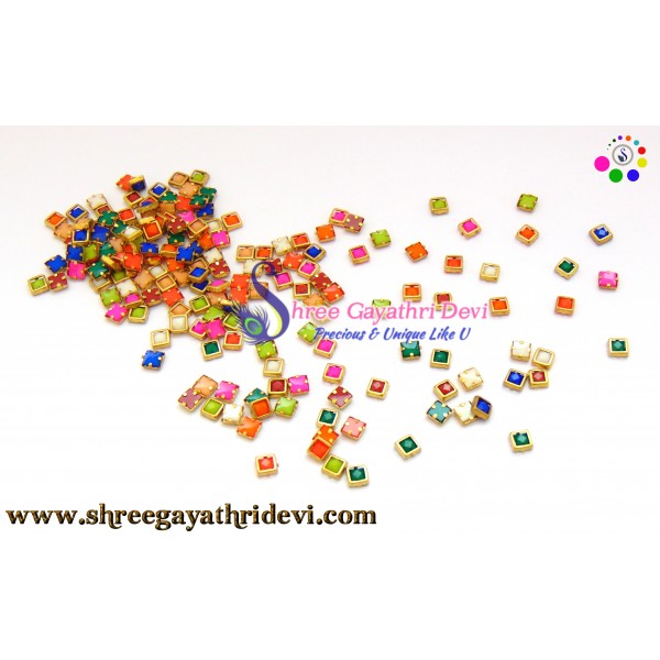 KUNDAN FRAMED STONES - SGCS33 - 4MM