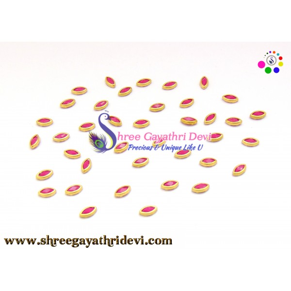 KUNDAN FRAMED STONES - SGCS37 - 6MM