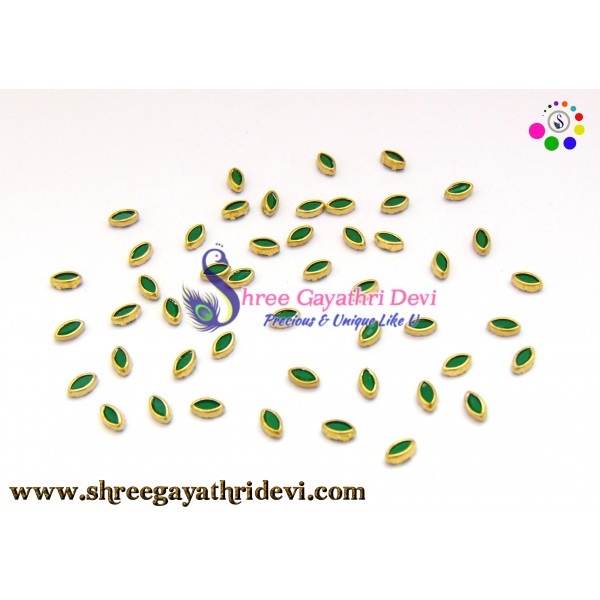 KUNDAN FRAMED STONES - SGCS38 - 6MM