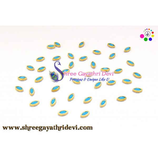 KUNDAN FRAMED STONES - SGCS40 - 6MM