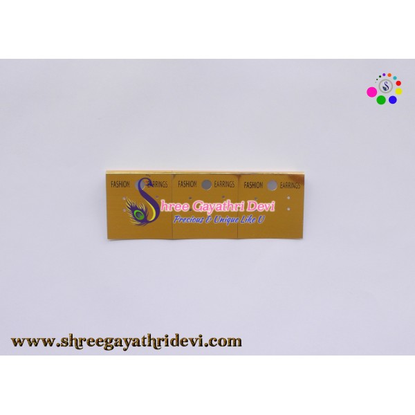 EARRING CARDS - SGPM01 