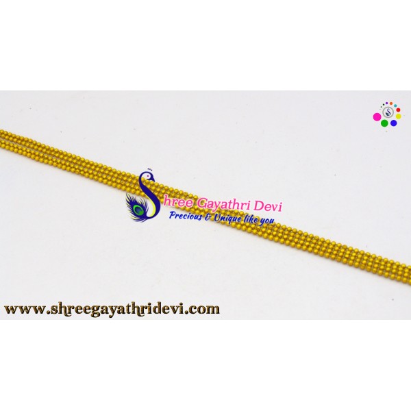 BALL CHAIN - 1MM - YELLOW - SGCN10