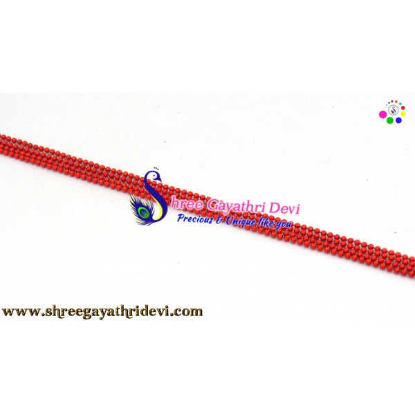 BALL CHAIN - 1MM - RED - SGCN11