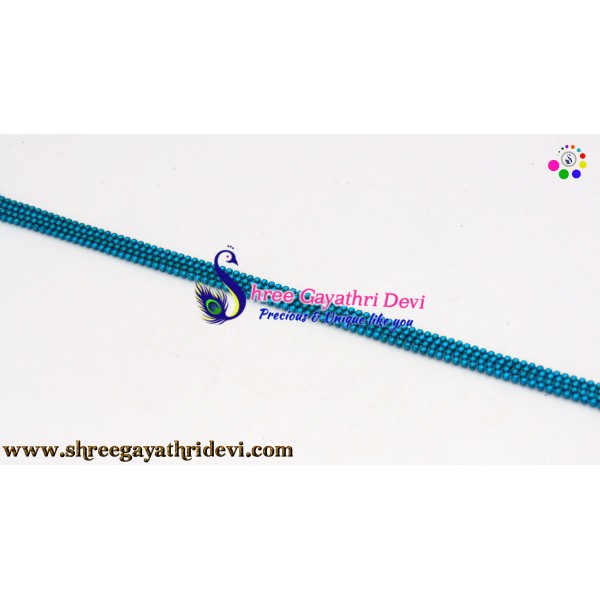 BALL CHAIN - 1MM - PEACOCK GREEN - SGCN17