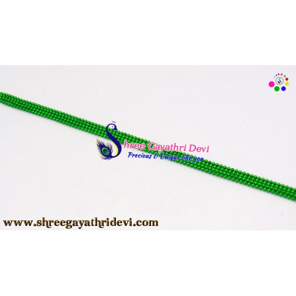 BALL CHAIN - 1MM - PARROT GREEN - SGCN18
