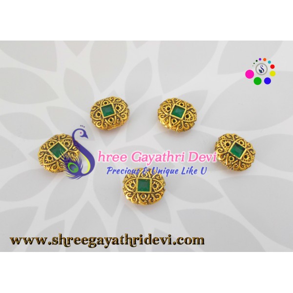 VICTORIA BEADS - SGVB06 - GREEN - 20MM