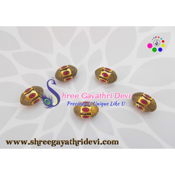 VICTORIA BEADS - SGVB07 - RUBY - 20MM