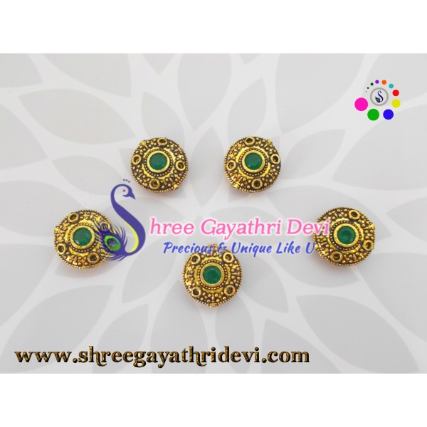 VICTORIA BEADS - SGVB14 - GREEN - 20MM